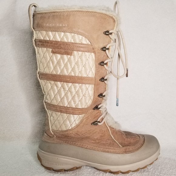 Columbia Women's Winter Boots - Tan and Cream - Picture 3 of 8